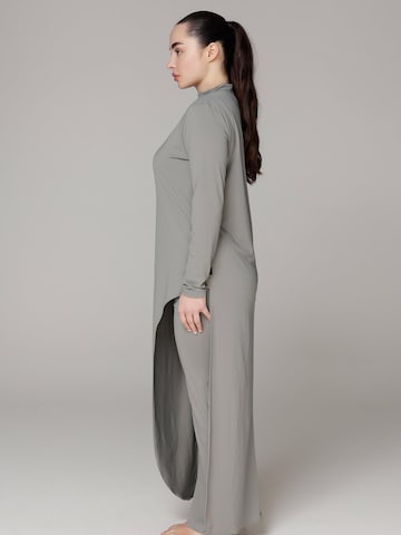 SIYA Swimwear High neck Badeanzug 'North'‌‌ in Grau
