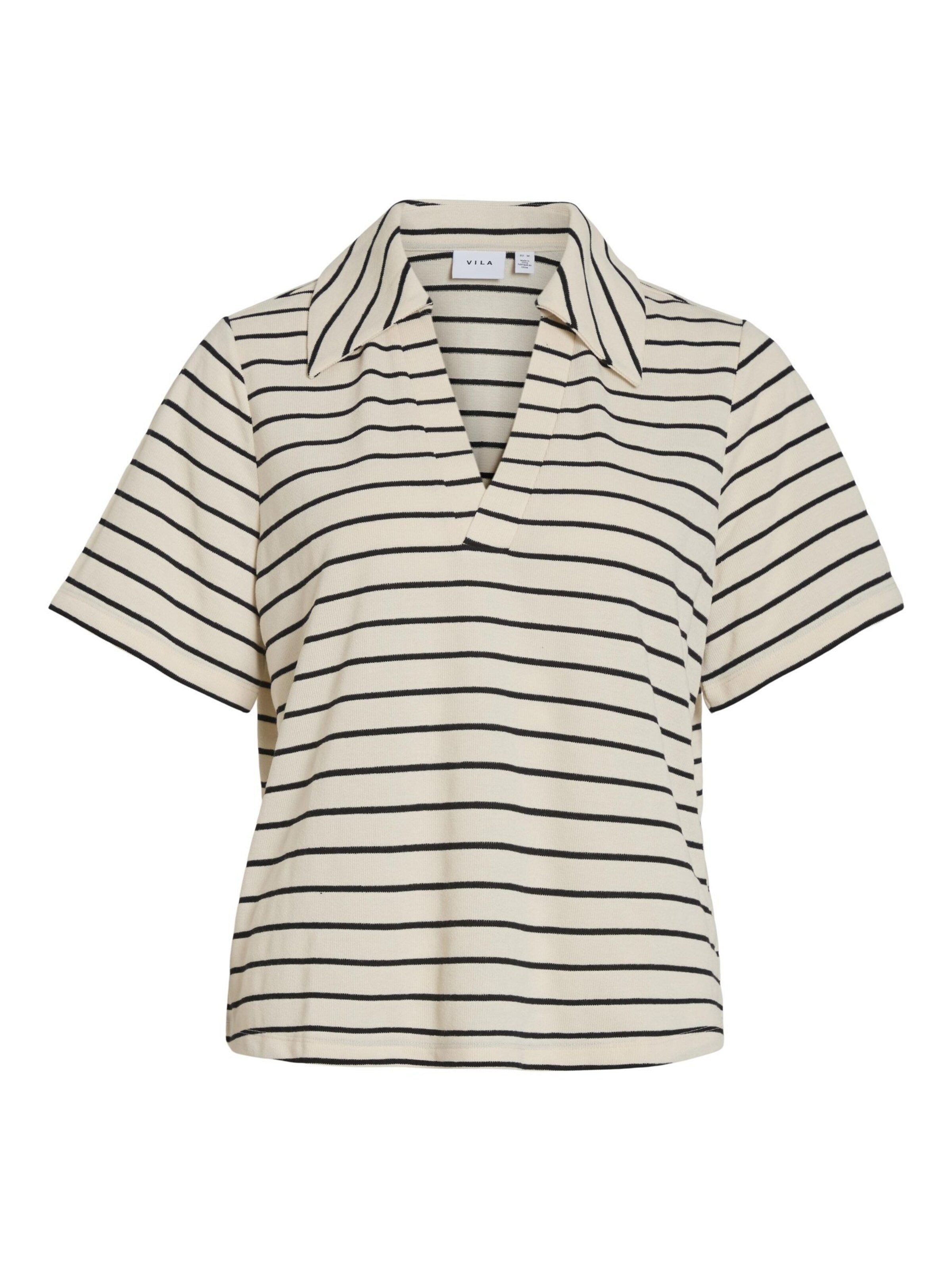 VILA Top in Beige: voorkant