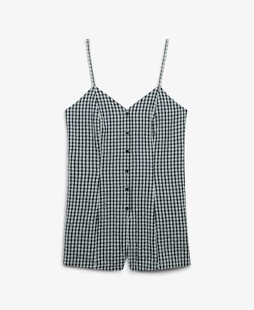 Superdry & Co Jumpsuit 'Gingham Cami' in Blau