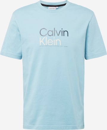 Calvin Klein Футболка в Синий: спереди