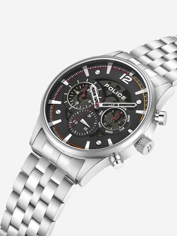 POLICE Analog watch 'Driver II' in Silver