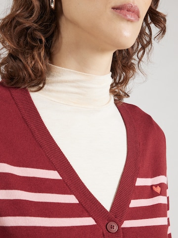 Cardigan 'VMDORY' VERO MODA en rouge