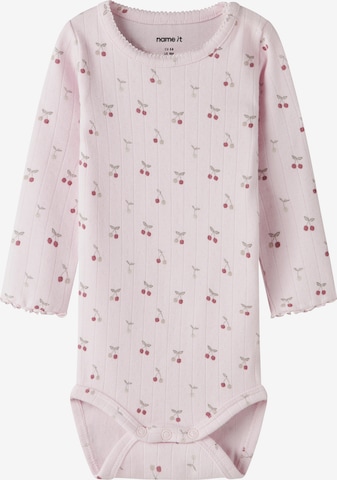 NAME IT Body 'NBFFICHERRY' in Pink: Vorderseite