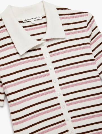 Koton Knit Cardigan in Brown