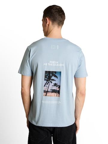 TOM TAILOR DENIM - Camiseta en azul: frente