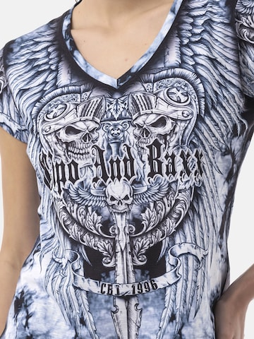 CIPO & BAXX T-Shirt 'WT384' in Blau