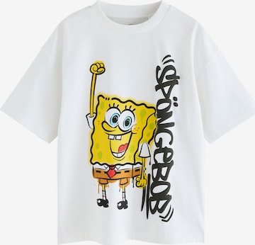 Next Shirt 'Spongebob' in White: front