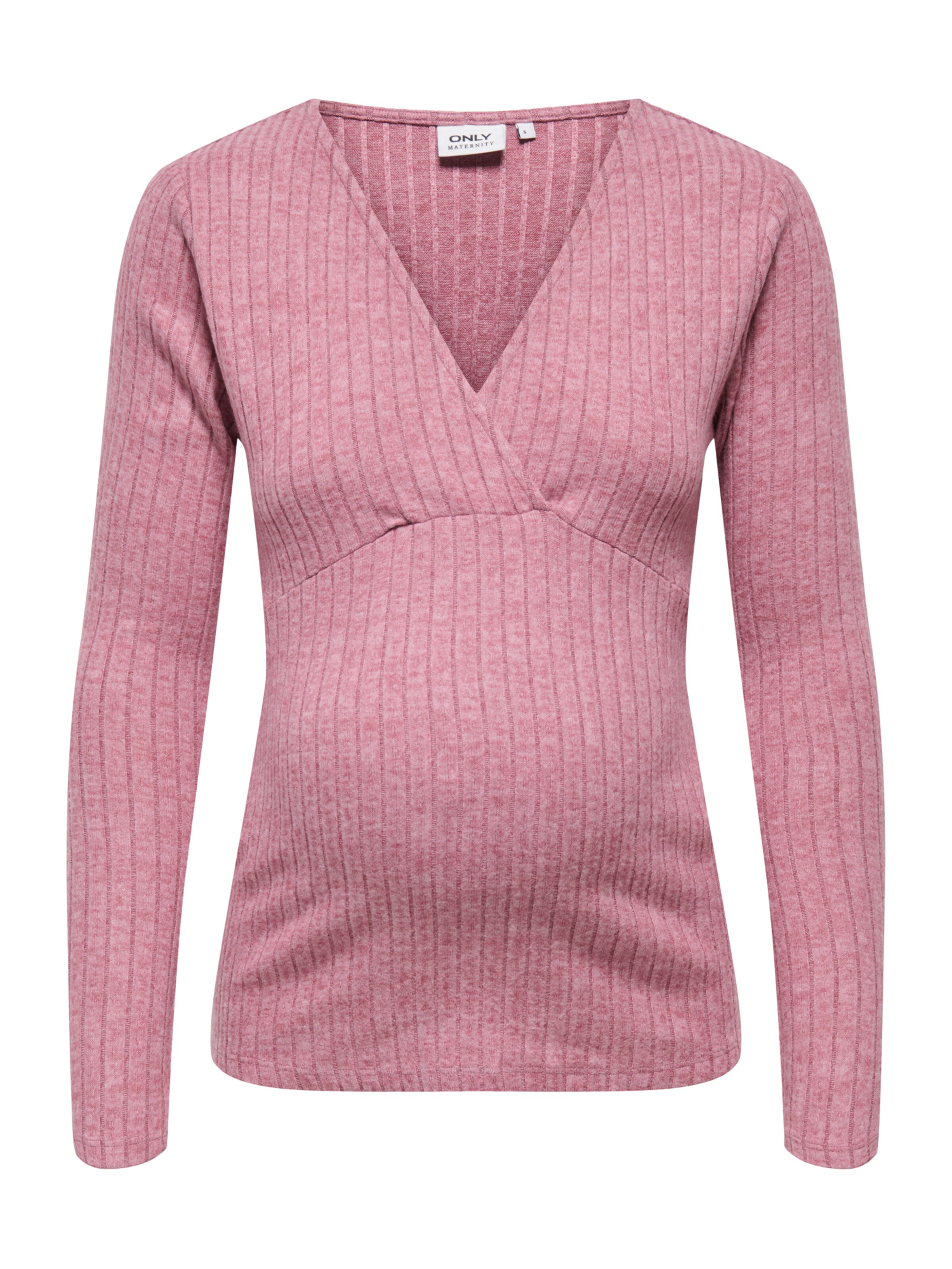 Only Maternity Shirts 'OLMLola' i pink