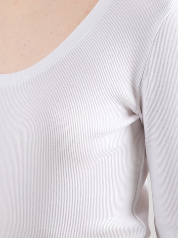 MSCH COPENHAGEN Póló 'Jeanie Rasm' - fehér