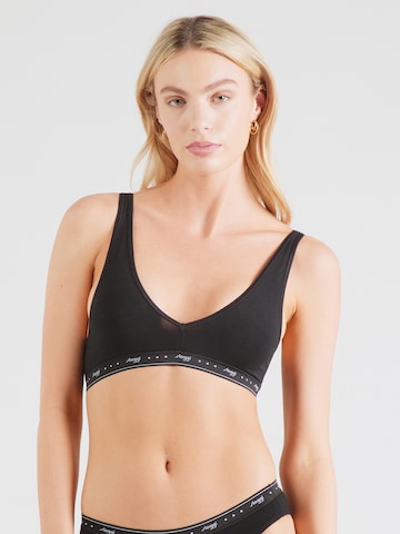 SLOGGI Bustier Rintaliivi värissä musta: etupuoli