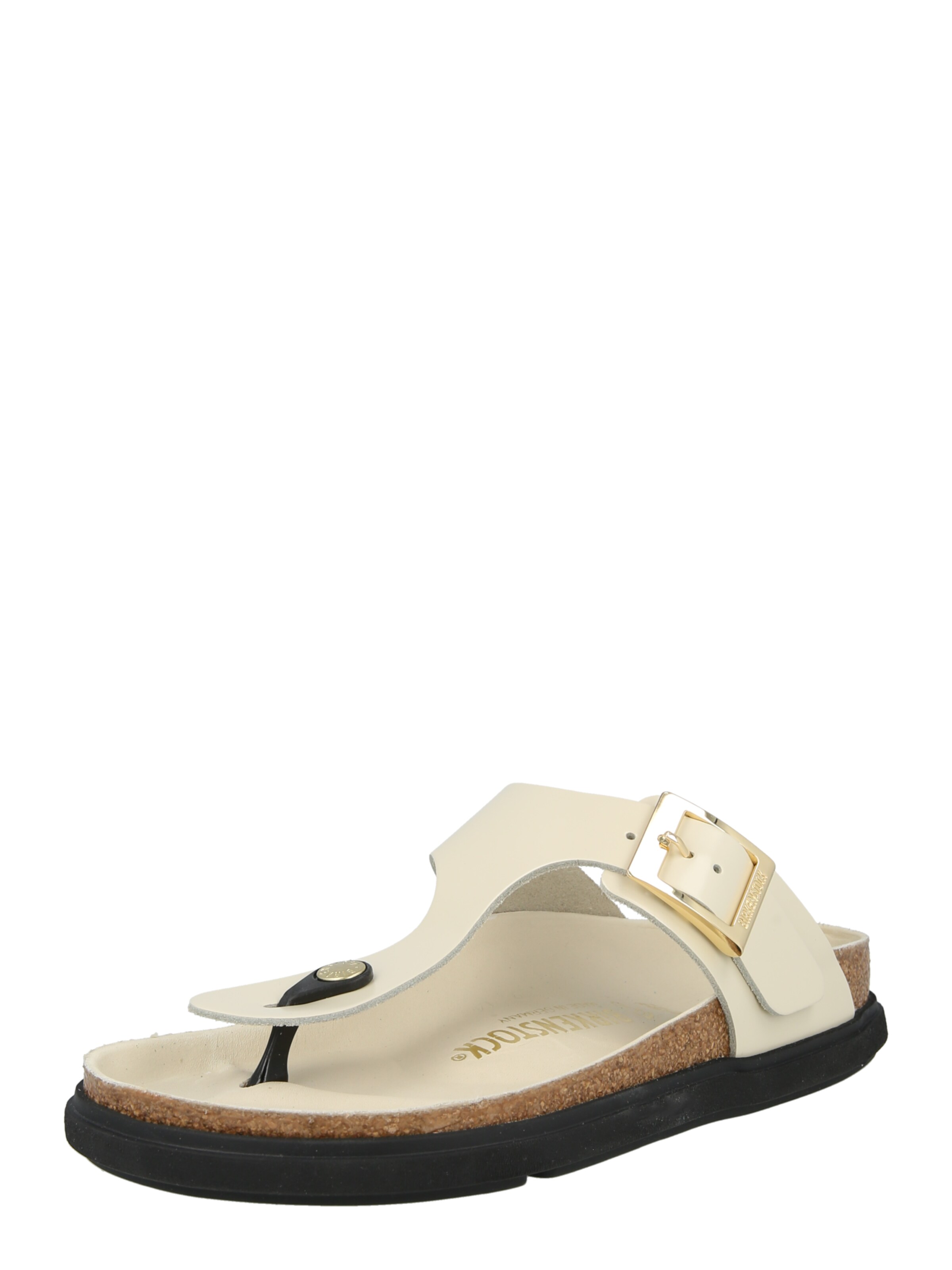 BIRKENSTOCK Pantolette in Weiß: Vorderseite