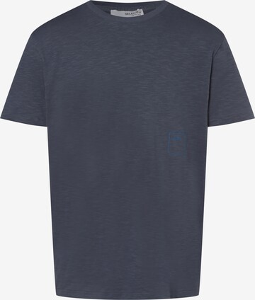 SELECTED HOMME T-Shirt ' Relaxbo ' in Blau
