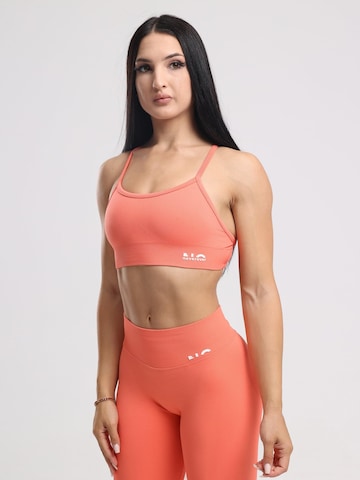 Soutien-gorge de sport 'Hue Cross-Back Strappy Bra' neverover en orange : devant