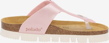 Palado T-Bar Sandals 'Kos' in Pink