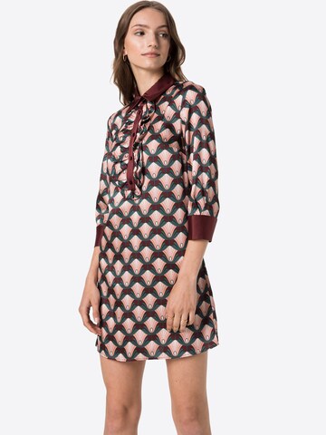 Sisley Shirt Dress in Red: front