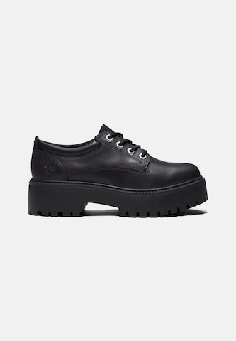 TIMBERLAND Šněrovací boty – černá