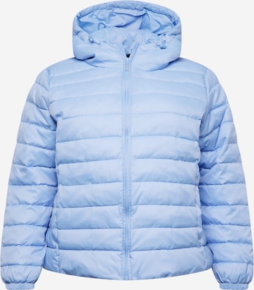 ONLY Carmakoma Jacke 'Tahoe' in Blau: predná strana