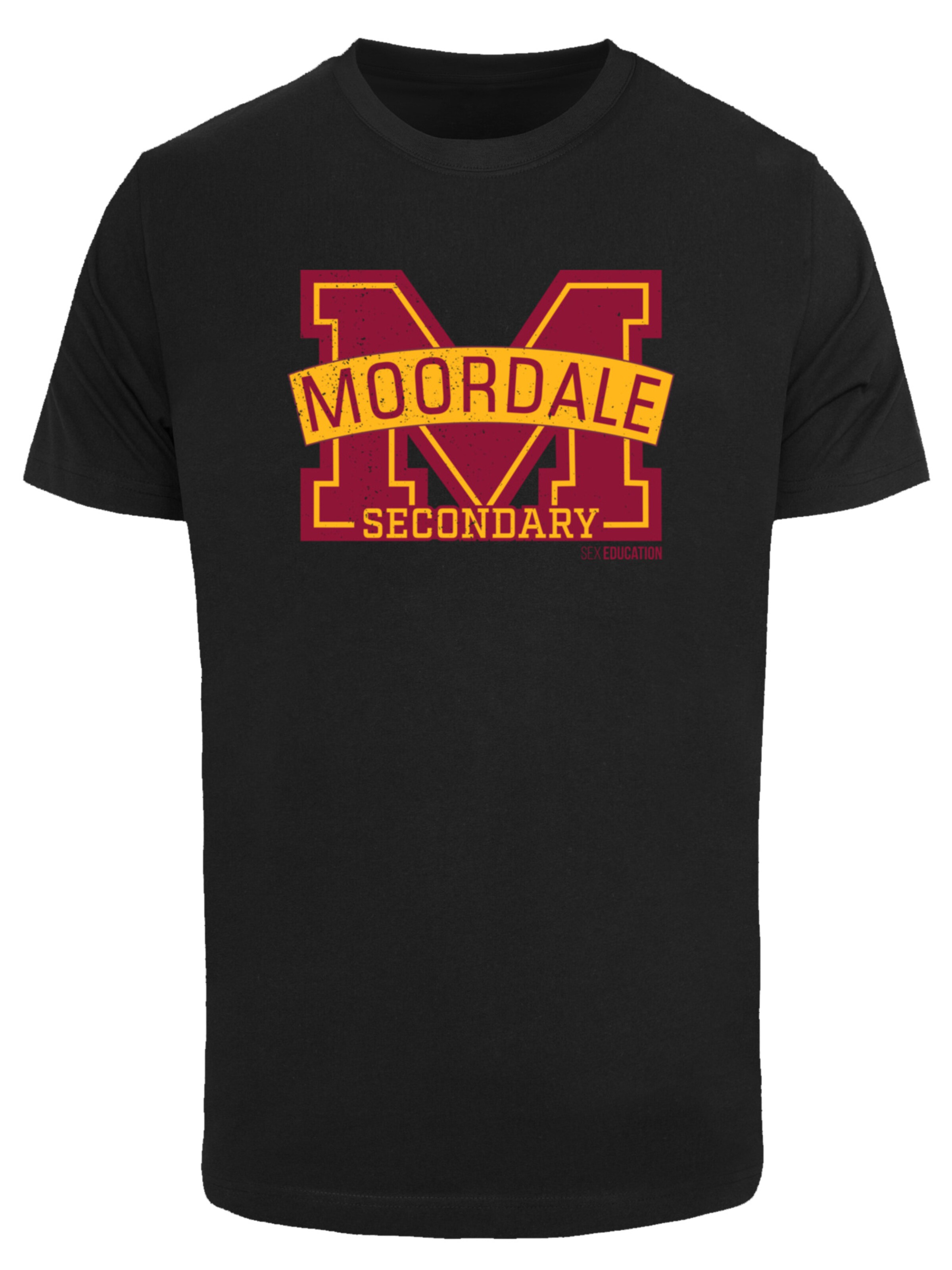 F4NT4STIC Shirt in Zwart: voorkant