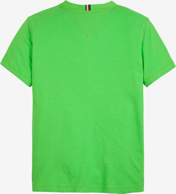 T-Shirt 'ESSENTIAL' TOMMY HILFIGER en vert