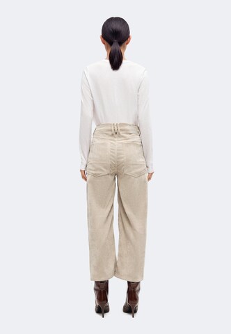 Loosefit Pantalon 'DERIVE' DRYKORN en marron : derrière
