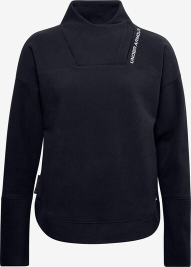UNDER ARMOUR Funktionssweatshirt 'Recover' in schwarz, Produktansicht