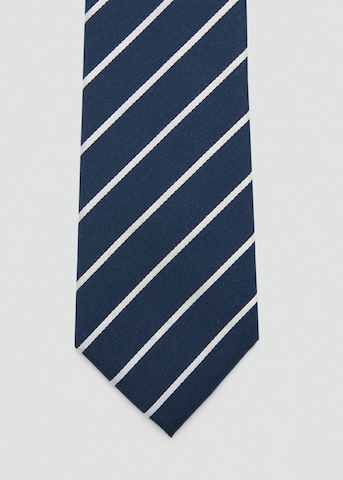 MANGO MAN Tie 'Stripe8' in Blue