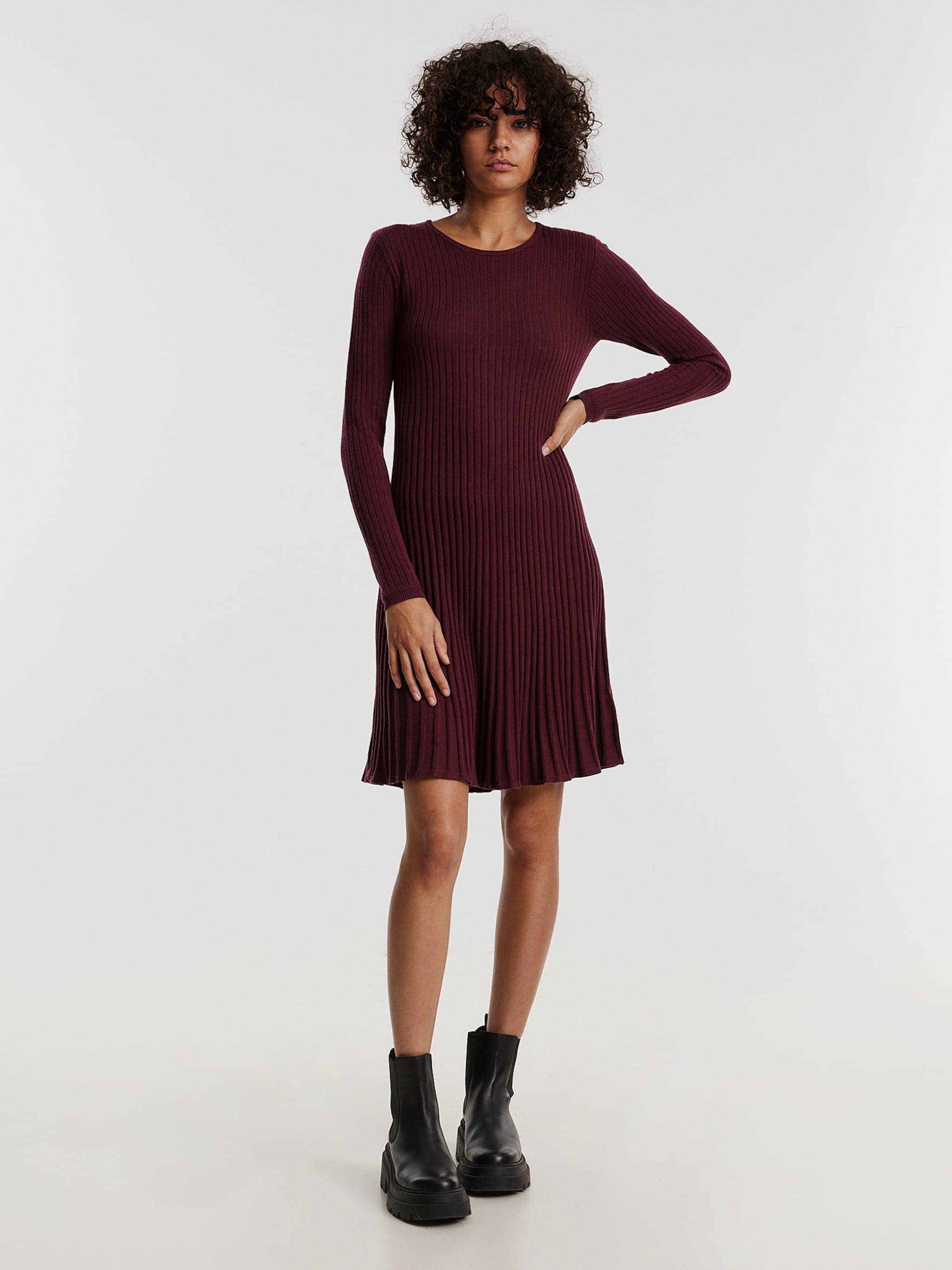 EDITED Produkte Kleid 'Katrin' burgunder