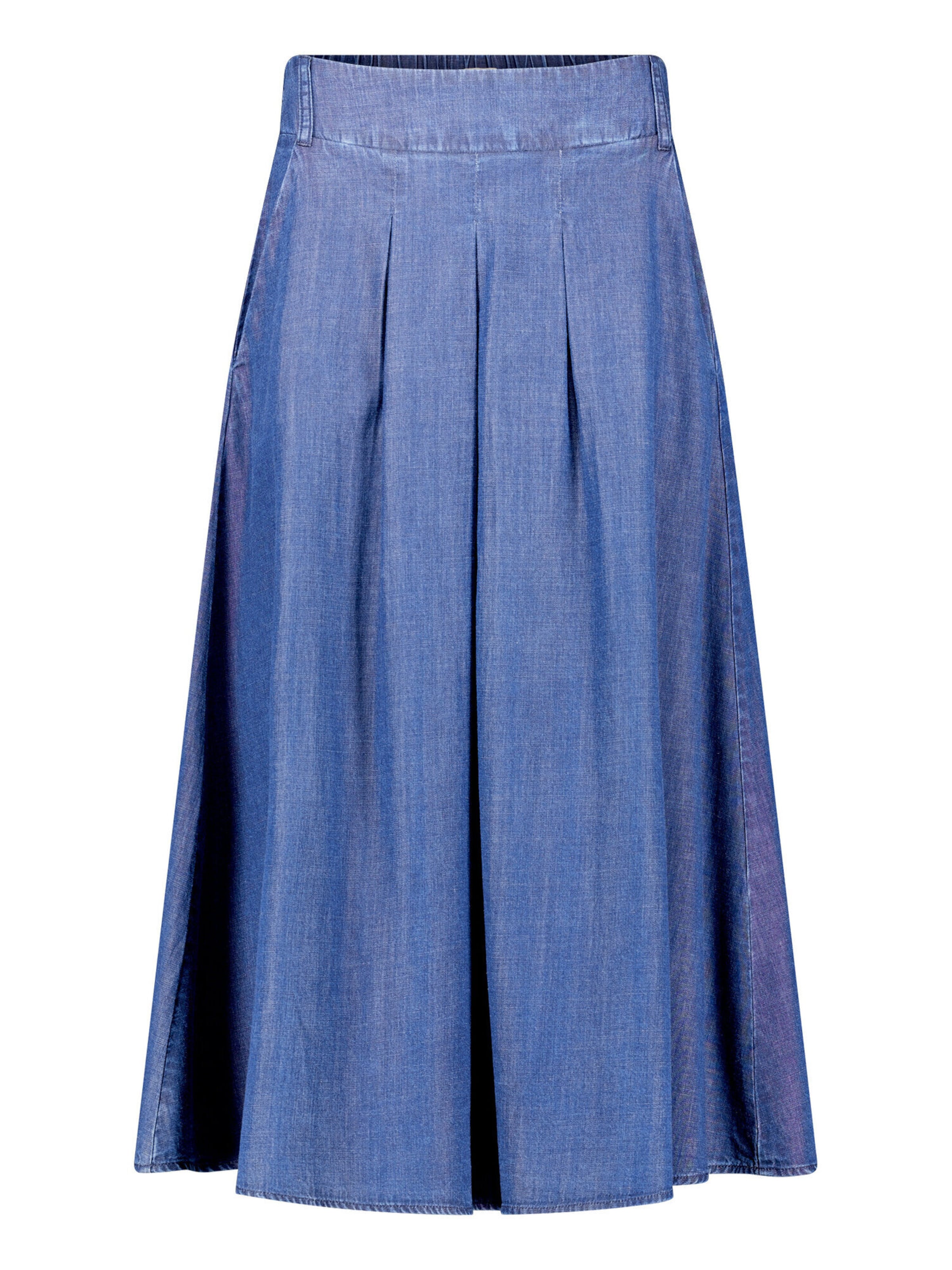 Cartoon Rok in Blauw: voorkant
