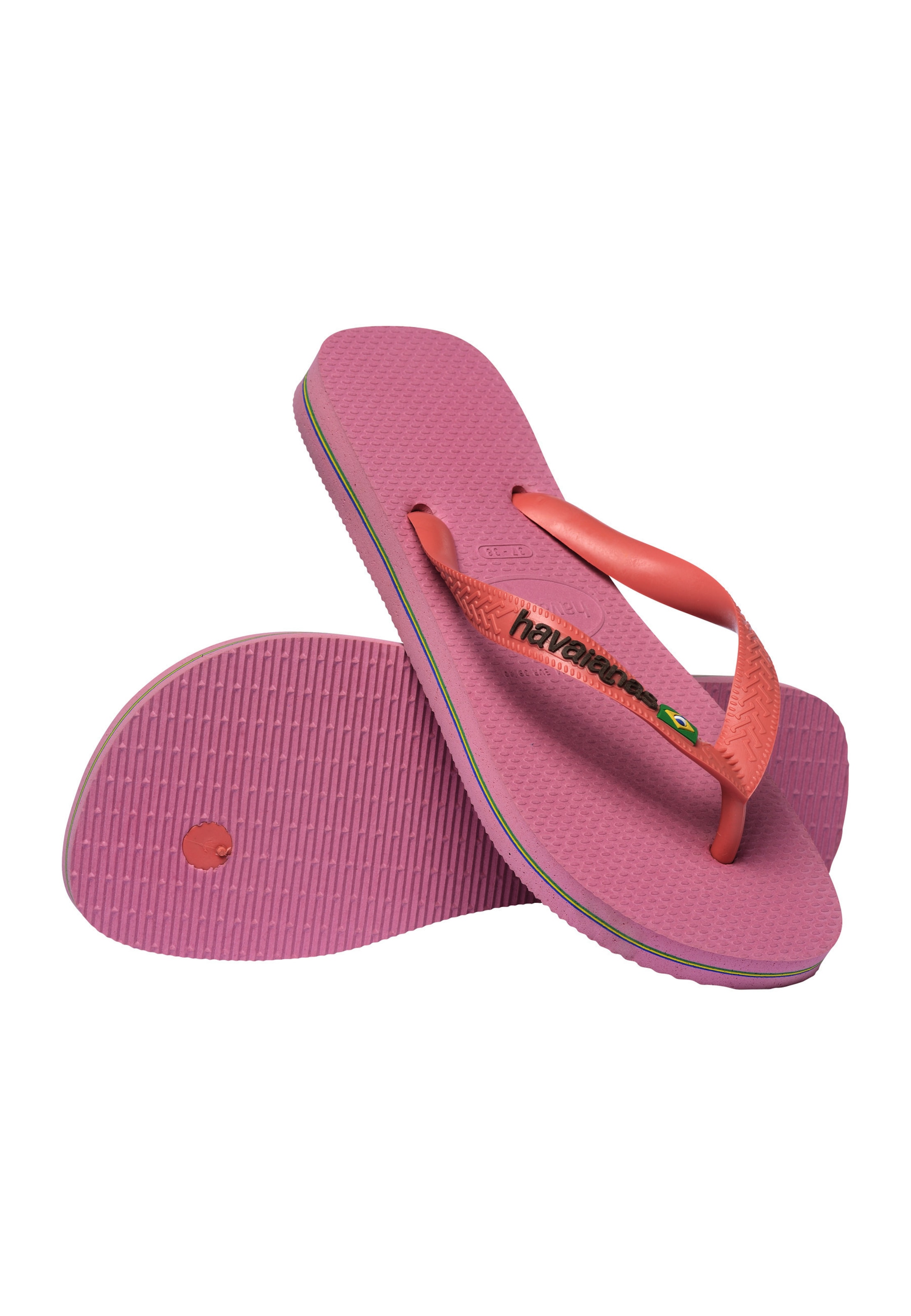 HAVAIANAS Japonki 'Brasil' w kolorze różowy