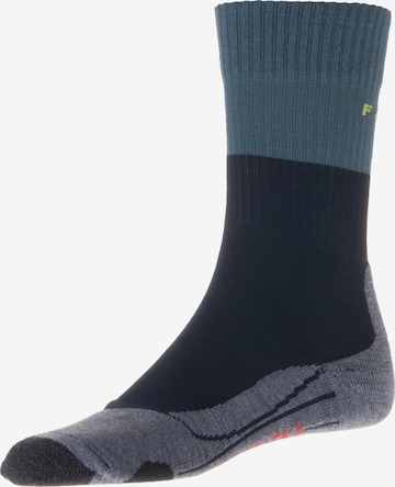 FALKE Athletic Socks 'TK 2' in Blue: front