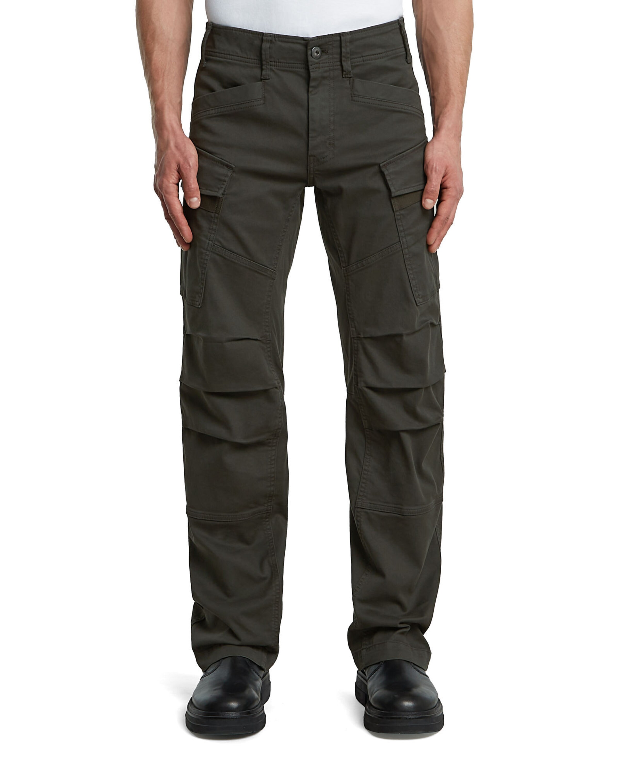 G-STAR Regular Cargo trousers in Grey: front