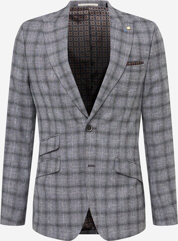 Coupe slim Veste de costume BURTON MENSWEAR LONDON en gris : devant