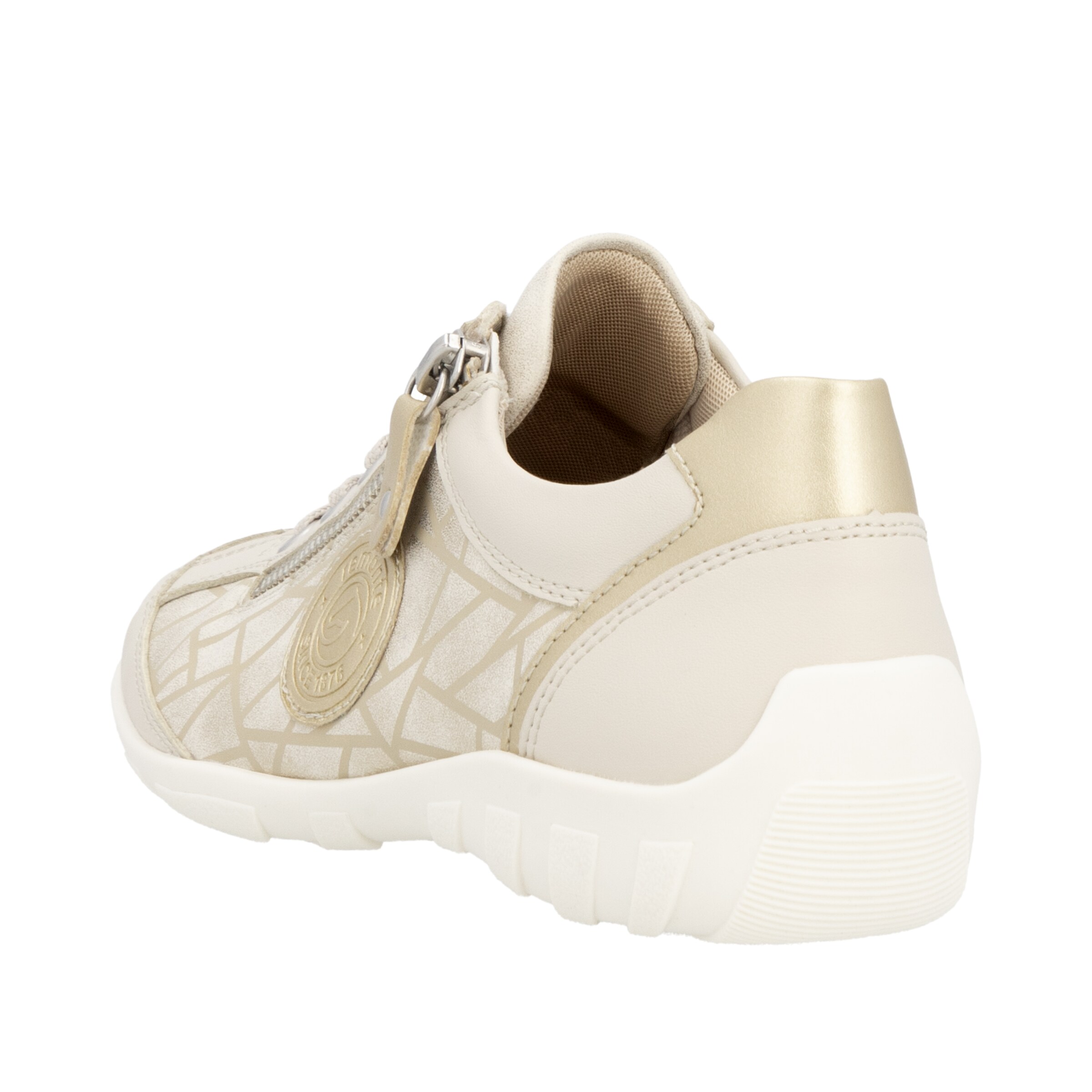 Baskets basses REMONTE en or