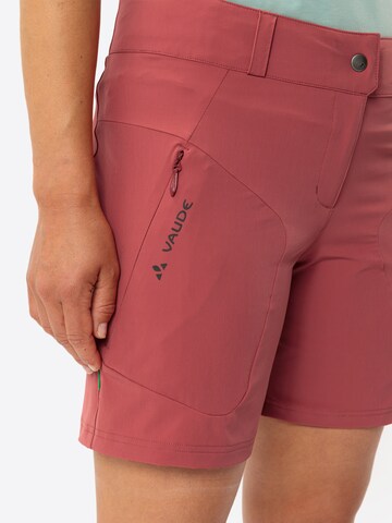VAUDE Regular Outdoorbroek 'Altissimo' in Rood