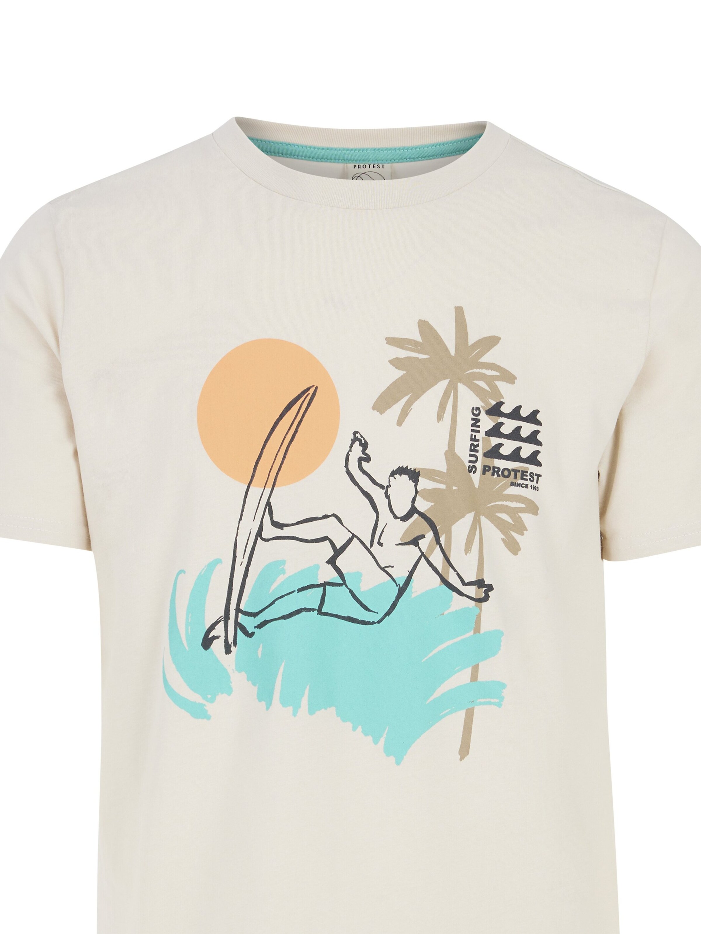 PROTEST Shirt 'PRTRodas' in White