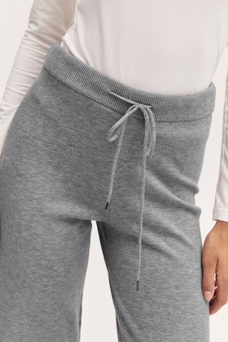 b.young Wide leg Pants in Grey