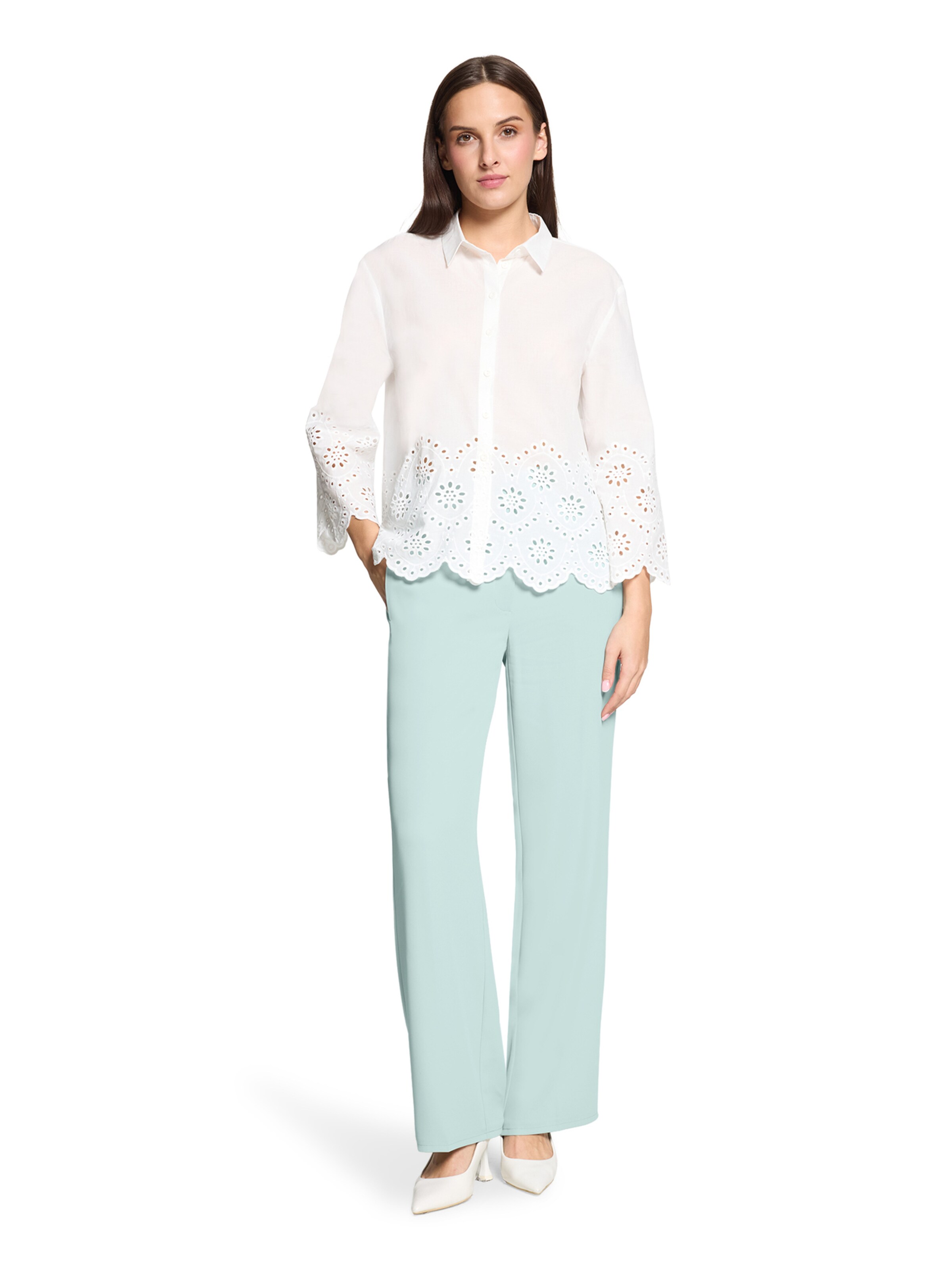 Betty Barclay Loose fit Trousers in Green