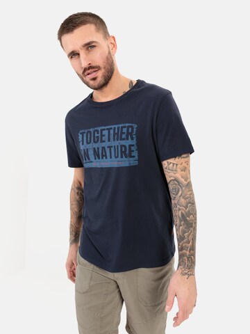 CAMEL ACTIVE Shirt in Blue: front
