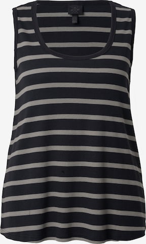 Ulla Popken Top in Schwarz: Vorderseite