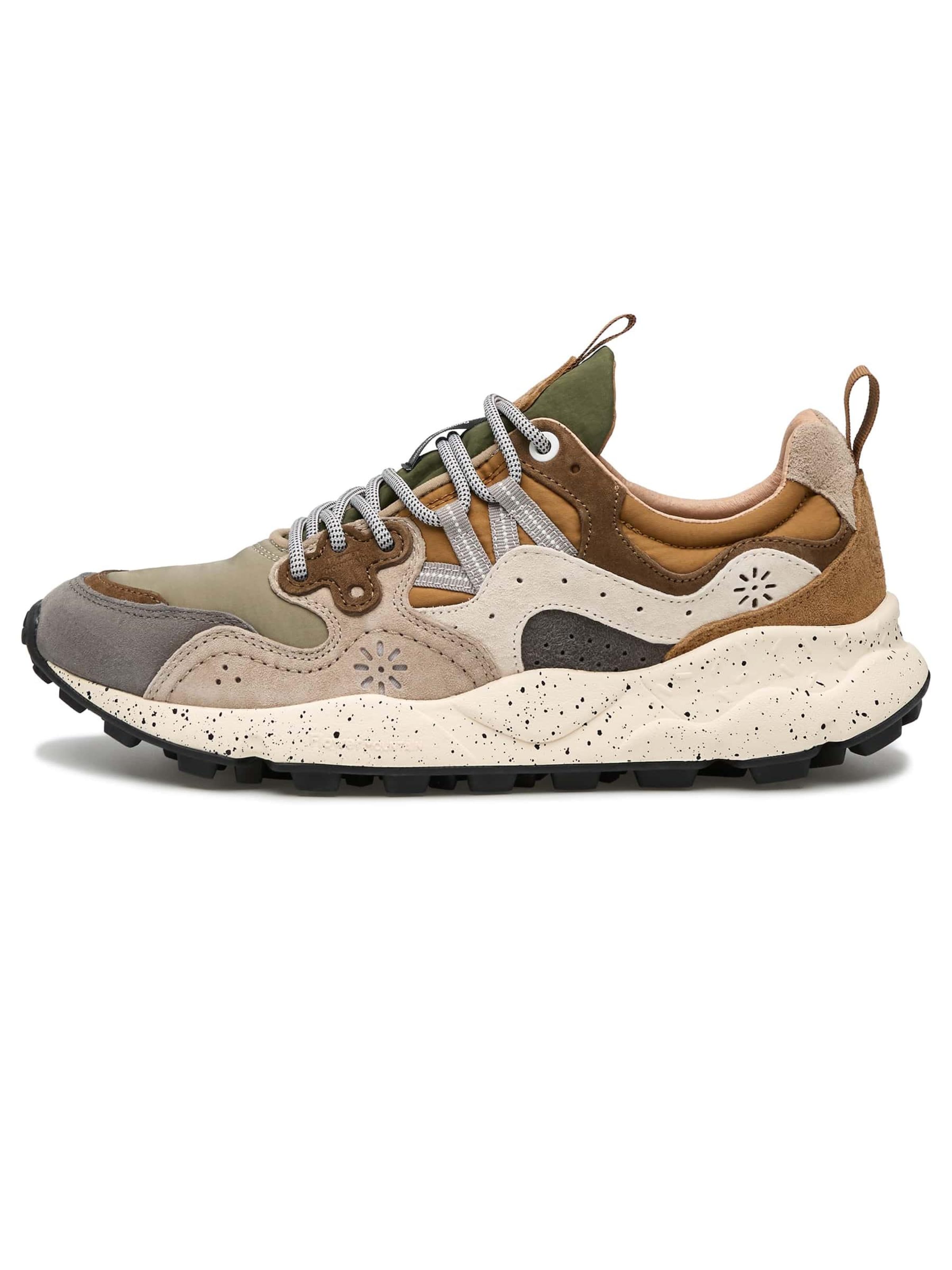 Flower Mountain Platform trainers 'YAMANO 3 MAN' in Grey: front
