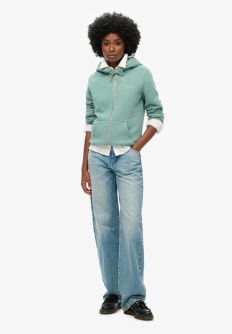 Superdry Sweatjacka 'Essential' i blå