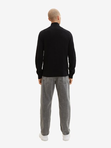 TOM TAILOR Pullover i sort