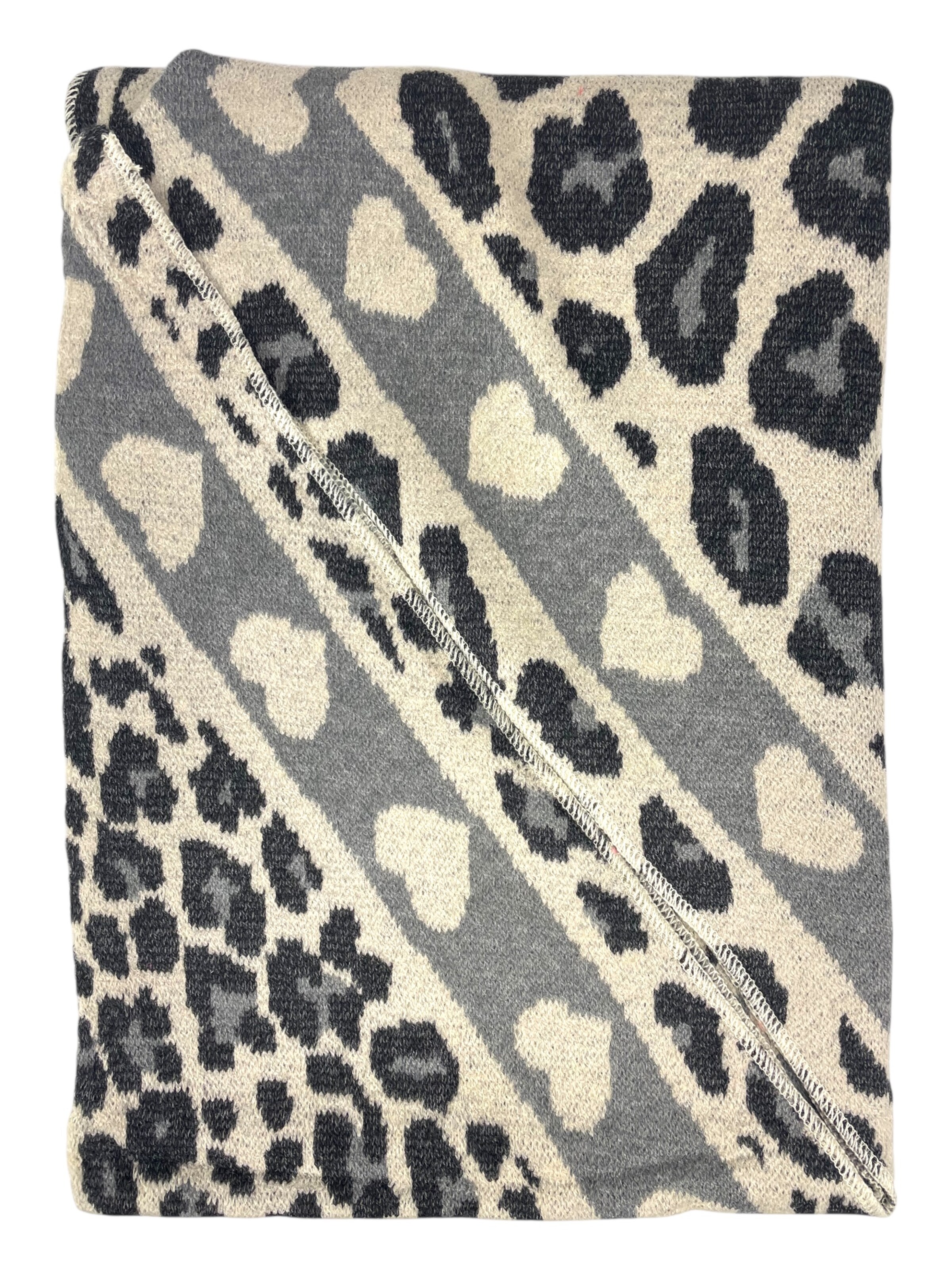 Kumixi Oversized Scarf 'Leo' in Beige