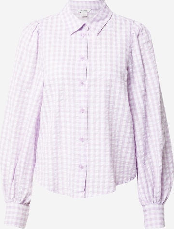 Camicia da donna di Monki in lilla: frontale