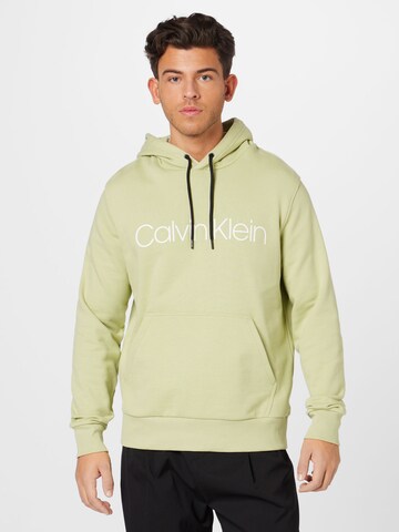 Calvin Klein Sweatshirt in Groen: voorkant