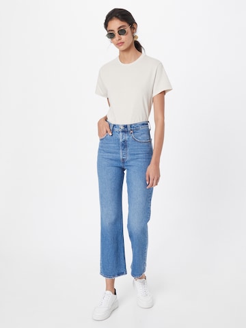 LEVI'S ® Дънки Bootcut Дънки 'Ribcage Crop Boot' в синьо