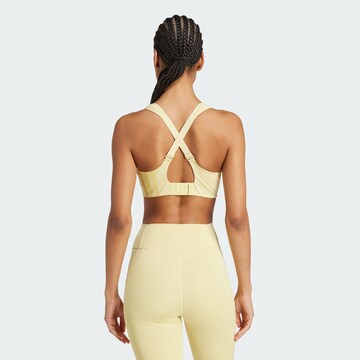 ADIDAS PERFORMANCE Bustier Sport-BH 'TLRDIM' in Gelb