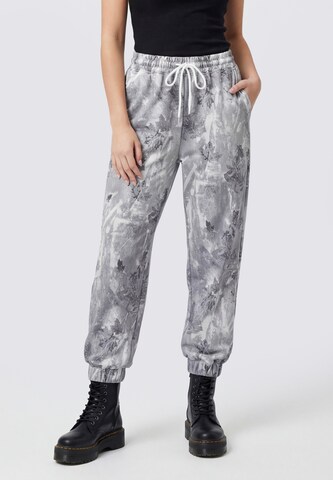 myMo ROCKS - Loosefit Calças em cinzento: frente