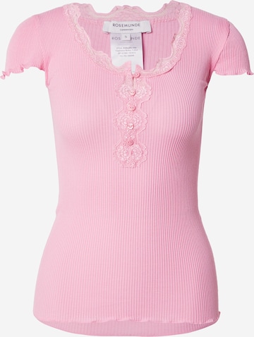 Tricou 'Beatha' de la rosemunde pe roz: față