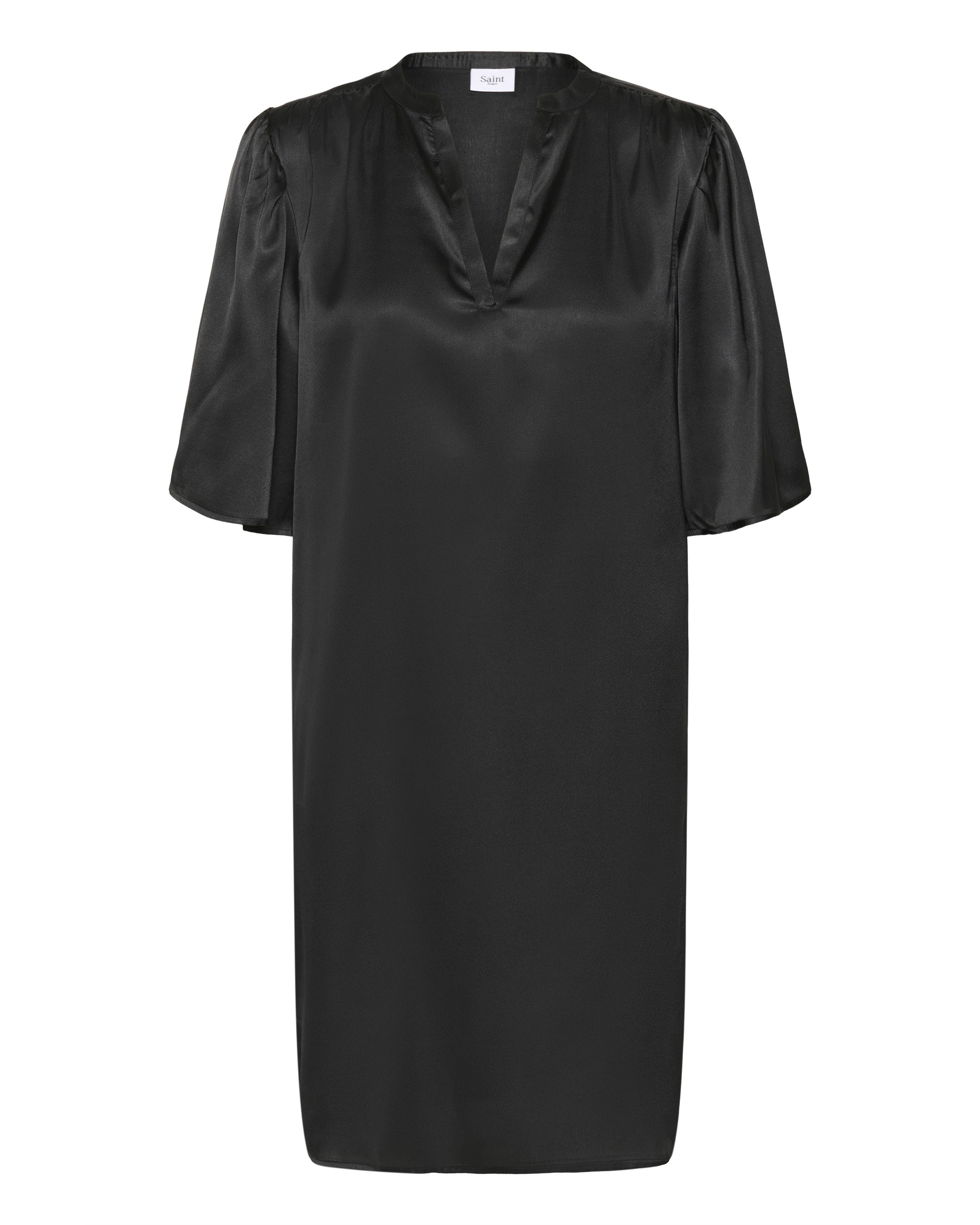 SAINT TROPEZ Kleid 'Safina' in Schwarz: Vorderseite